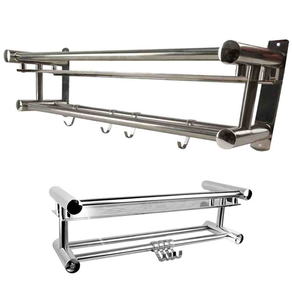 Suporte Organizador Banheiro Cozinha Casa Multiuso Aço Inox P