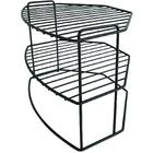 Suporte Organizador De Armário Porta Pratos Vertical Aramado