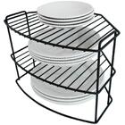 Suporte Organizador De Armário Porta Pratos Vertical Aramado