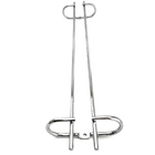 Suporte Organizador De Armário Porta Taças Cromado 42cm