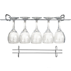 Suporte Organizador De Armário Porta Taças Cromado 42cm