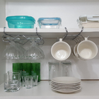 Suporte Organizador De Armário Porta Xícaras Canecas - 03836