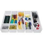 Suporte Organizador De Gavetas Com 7 Peças Separador De Talhe