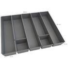 Suporte Organizador De Gavetas Com 7 Peças Separador De Talhe