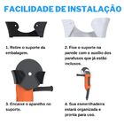 Suporte Organizador De Parede Para Esmerilhadeira Esmeril Lix