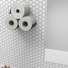 Suporte Organizador De Parede Para Rolos De Papel Higiênico D