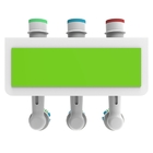 Suporte Organizador De Parede Porta Escova De Dente Para Refi