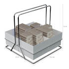 Suporte Organizador Espaço Do Café Porta Sachê Açúcar Adoçant