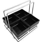 Suporte Organizador Espaço Do Café Porta Sachê Açúcar Adoçant