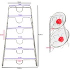Suporte Organizador Porta Tampas De Panela Cromado - Cód 04987