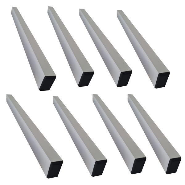 Suporte P/ Pia De Chumbar Bancada Granito Mármore 50cm 8 Pcs