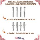 Suporte P/ Pia De Parafusar 60cm 2un Grapa Granito Bancada