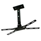 Suporte P/ Projetor Preto Universal 3 Ou 4 Furos Ajustável Da