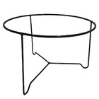 Suporte P/ Vaso De Plantas 42cm De Ferro Tripé Apoio De Chão