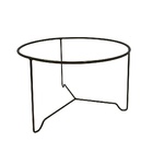 Suporte P/ Vaso De Plantas 42cm De Ferro Tripé Apoio De Chão