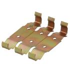 SUPORTE P/DISJUNTOR ACO BICROMATIZADO NUMERO DISJUNTORES 3 NEMA EMBALAGEM C/10UN KIT FLEX