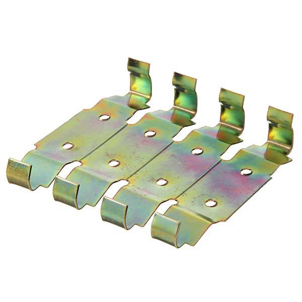 SUPORTE P/DISJUNTOR ACO BICROMATIZADO NUMERO DISJUNTORES 4 NEMA EMBALAGEM C/10UN KIT FLEX