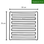 Suporte Painel 70X50cm Pendurar Vasos De Planta Treliça