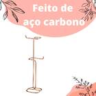 Suporte Papel Higiênico De Chão Rose Gold 1176rg