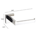 Suporte Papel Higienico de Parede Banheiro Sem Tampa