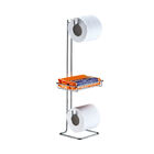 Suporte Papel Higiênico Em Aço Carbono Future Perfezione 51cm