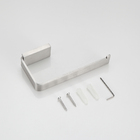 Suporte Papel Higienico Parede de Banheiro em Aço Inox Escova