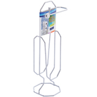 Suporte Papeleira Chão Porta Papel Higiênico 3 Rolos Cromado