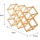 Suporte para 10 garrafas Dobravel Delinia
