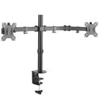 Suporte Para 2 Monitores 15 A 32 Base Morsa Ajuste De Altura