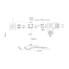 Suporte para 2 Monitores de 13″ a 27” Preto Brasforma