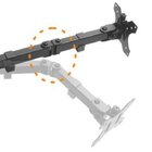 Suporte Para 2 Monitores Elg Giratório T1224n