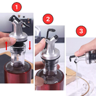 Suporte Para Azeite E Vinagre Shoyo Oleo 300 Ml De Vidro Galh