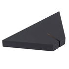 Suporte para Bancada de MDF Preto 3x15x35cm Moldurama