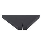 Suporte para Bancada de MDF Preto 3x15x35cm Moldurama