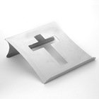 Suporte Para Bíblia Sagrada 30 X 30 Cm Em Inox Escovado