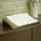 Suporte Para Bíblia Sagrada 50 X 30 Cm Em Inox Escovado