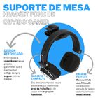Suporte Para Borda De Mesa 1 A 2cm Compatível Com Headset Hea