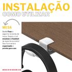 Suporte Para Borda De Mesa 1 A 2cm Compatível Com Headset Hea