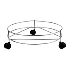 Suporte Para Botijão De Gás 5mm Super Reforçado Com Rodinhas