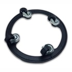 Suporte Para Botijão Redondo Em Alumínio Fundido Preto 30cm