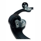 Suporte Para Botijão Redondo Em Alumínio Fundido Preto 30cm