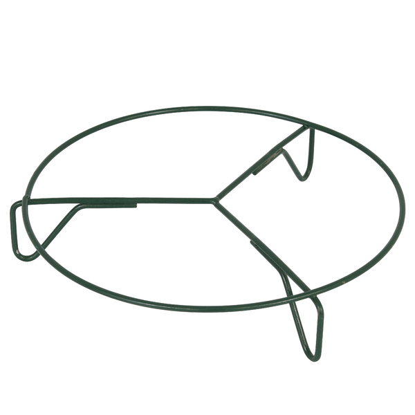 Suporte para Chão Fixo Aço Redondo 30x30cm Verde