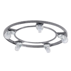 Suporte para Chão Móvel Alumínio Redondo 40cm Jade