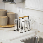 Suporte para copo Preto Aço Arthi Eco Design