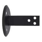 Suporte para Corrimão Reto Ferro Preto 10cm Settis