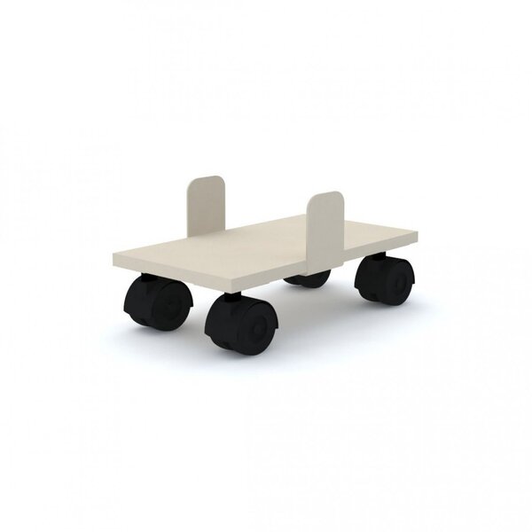 Suporte Para Cpu Com Rodízio Mxsu-35 Maxxi Pandin Móveis