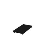 Suporte Para Cpu Gabinete Fixo Maciço Preto