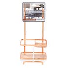 Suporte para Detergente e Esponja Metal Rose Gold Future