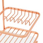 Suporte para Detergente e Esponja Metal Rose Gold Future