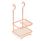 Suporte para Detergente e Esponja Metal Rose Gold Future